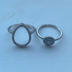 Pandora rings size 48